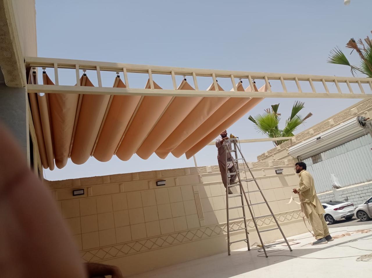 مظلات متحركة الرياض | أفضل أنواع وأسعار التركيب 2026